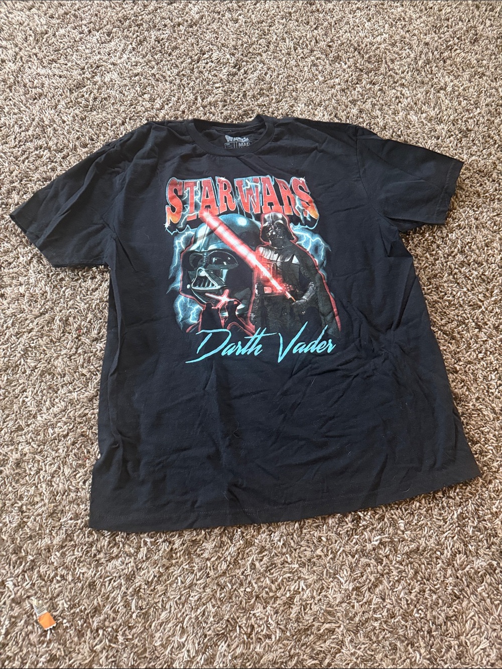 Star Wars Black and Silver Logo T-Shirt